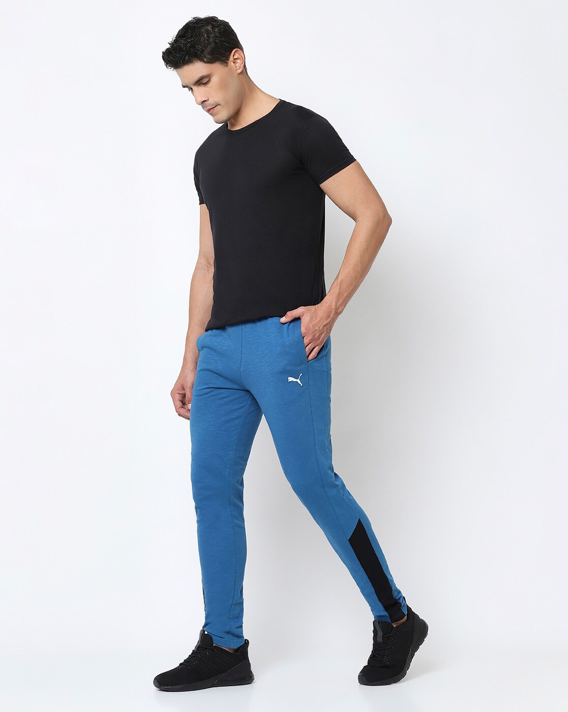APONISH Men's Self-Design Casual Track Pant (Dark Blue) : Amazon.in:  Clothing & Accessories