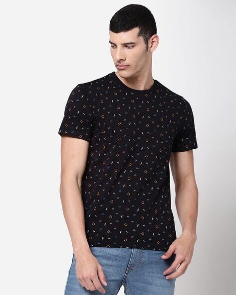 Lee Printed Slim Fit Crew-Neck T-Shirt