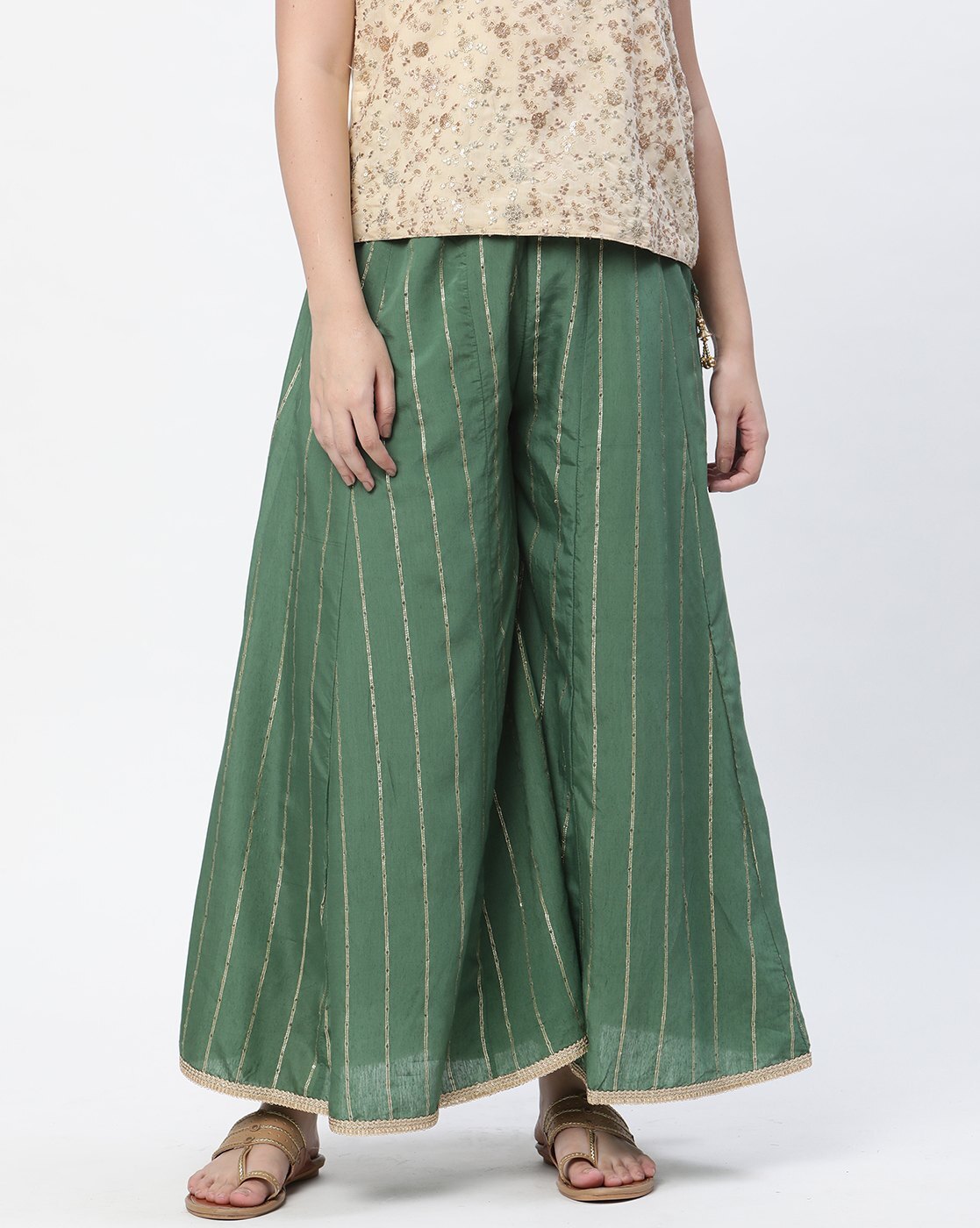 Buy Brown Pants for Women by AVAASA MIX N' MATCH Online | Ajio.com