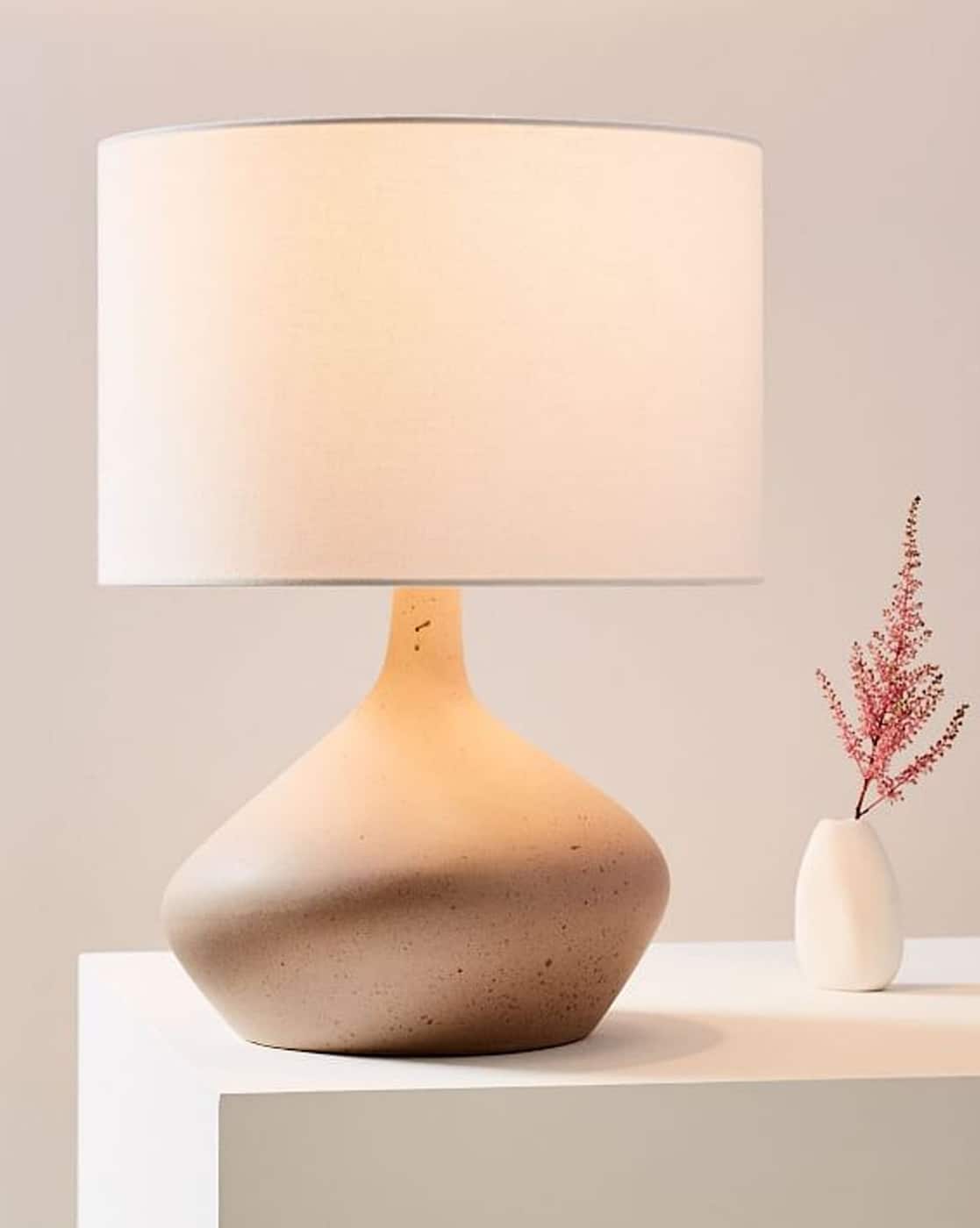Asymmetry Bedside Lamps Ceramic Buy West Elm Asymmetric Ceramic Table Lamp-  Small Green Color, image size:1117x1400