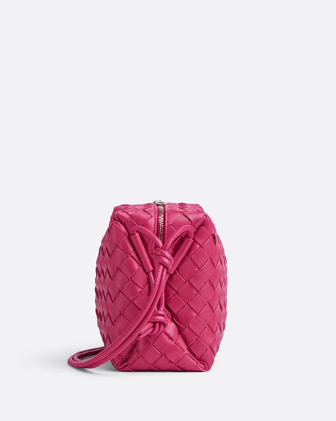 Bottega Veneta Mini Loop Camera Bag in Pink