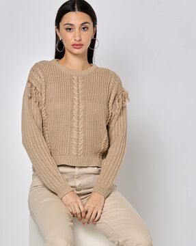 Buy Brown Sweaters & Cardigans for Women by LEE COOPER Online