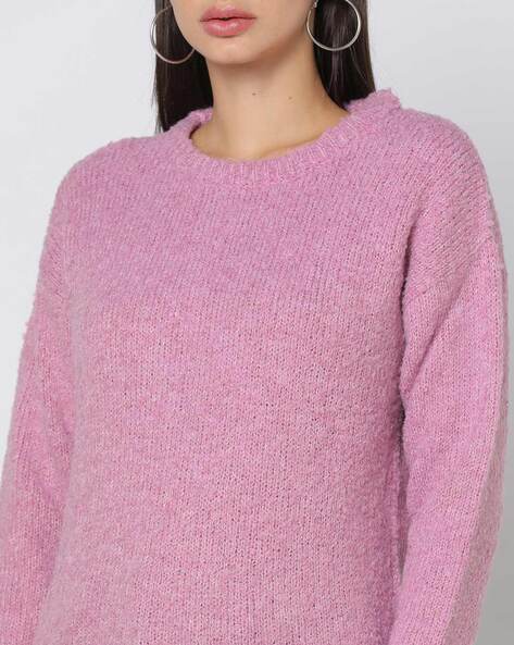 Buy Pink Sweaters & Cardigans for Women by DNMX Online