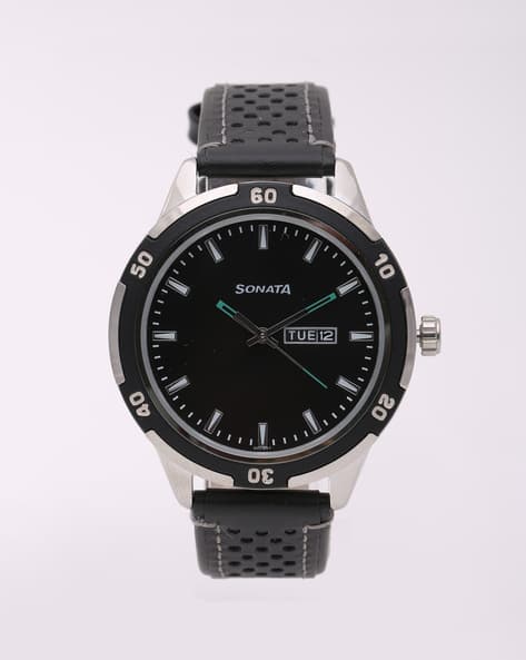 NP7138KL03 Water-Resistant Analogue Wrist Watch