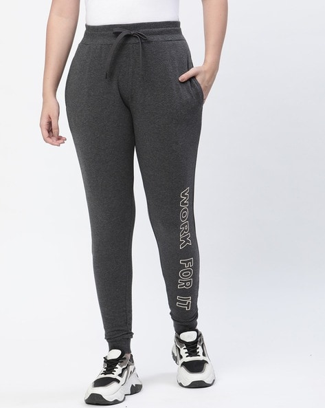 Buy Grey Track Pants for Women by Spunk Online Ajio