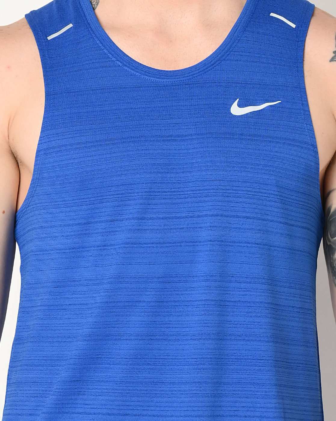 Nike Tall Miler Tank in Blue for Men