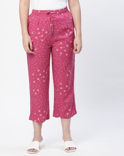 Capris with Elasticated Waist & Insert Pockets