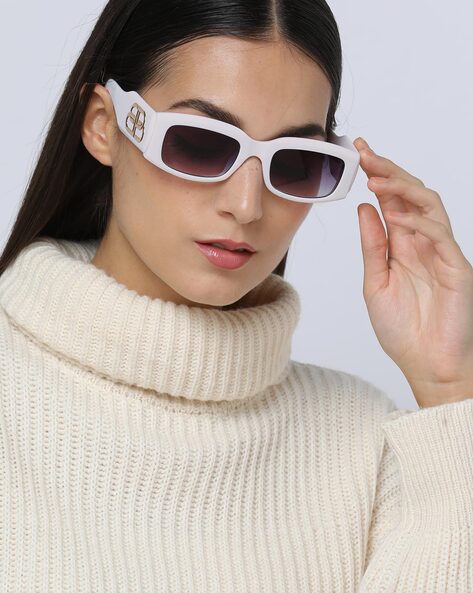 COACH®: Rectangle Frame Sunglasses