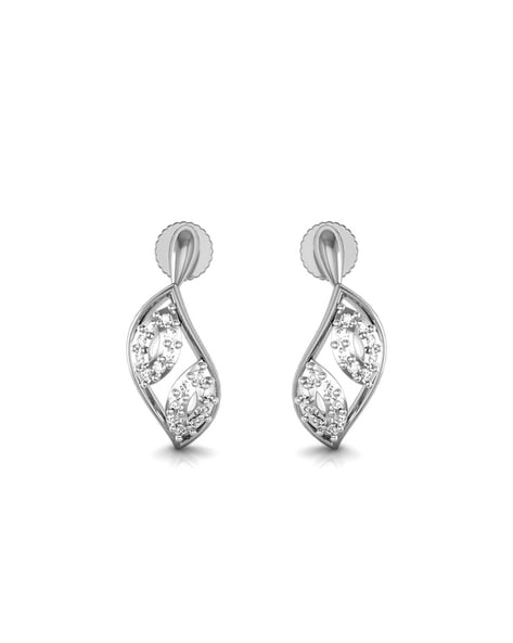 Buy Platinum Earrings Online | ORRA