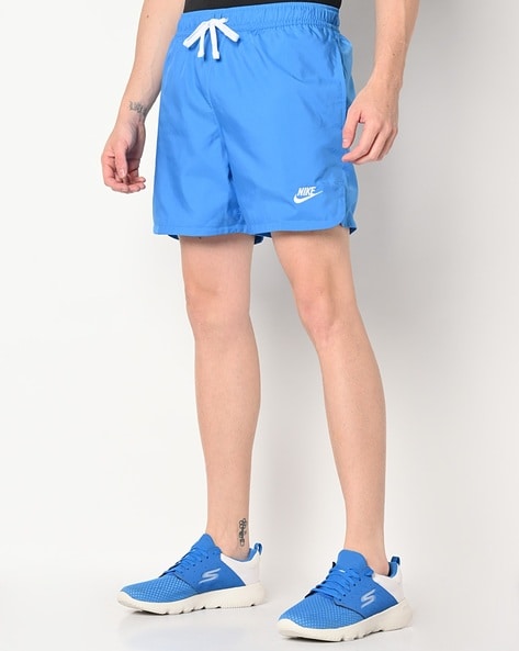 Nike men shorts 3 4ths, blue, s