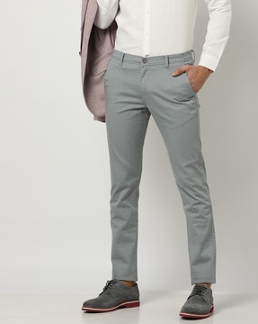 Skinny Fit Suit trousers  Grey  Men  HM IN