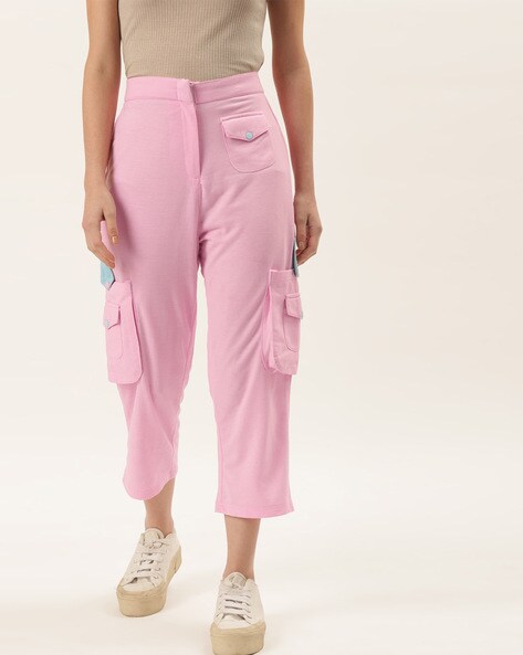 Buy Pink Track Pants for Women by Alsace Lorraine Paris Online