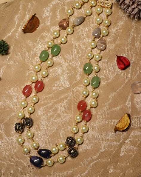 Vintage Czech necklace multicolor chunky glass beads | Beaded bracelets, Glass  beads, Necklace