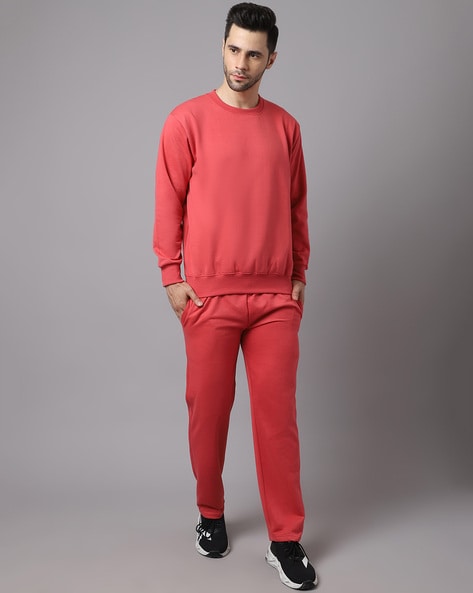 Mens crew sales neck tracksuit