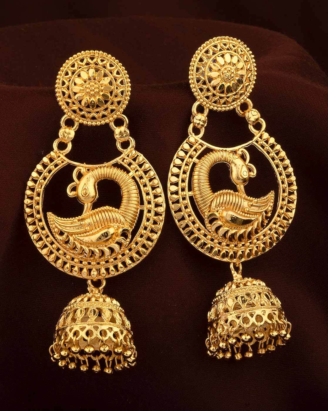 RK GOLD Traditional South Indian Hish Finish Quality Jali Jewellery ...