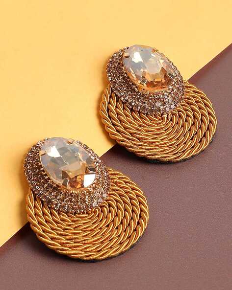 Ladies Fancy Gold Earring at Rs 39100/pair | Gold Earrings in Delhi | ID:  22940960488