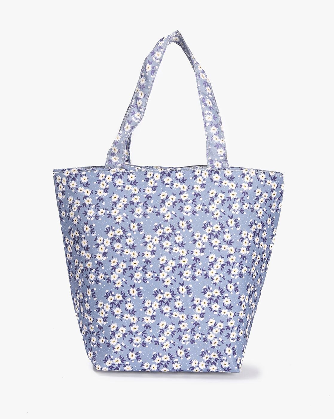 Theresa Mini Canvas Tote Handbag - Sky Blue – Girls Will Be Girls