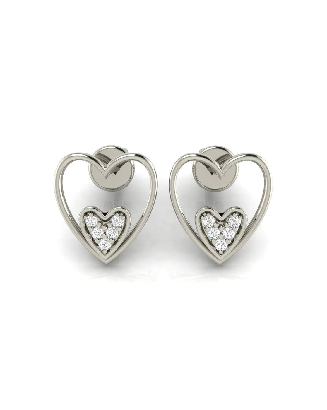 Round Brilliant 1.00 ctw VS2 Clarity, I Color Diamond 14kt White Gold  Earrings | Costco