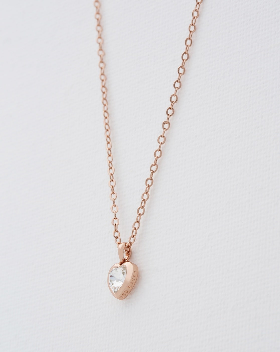TED BAKER - Hannela crystal heart necklace | Selfridges.com