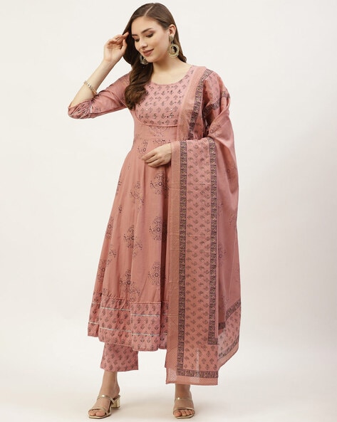 Ajio anarkali outlet suits