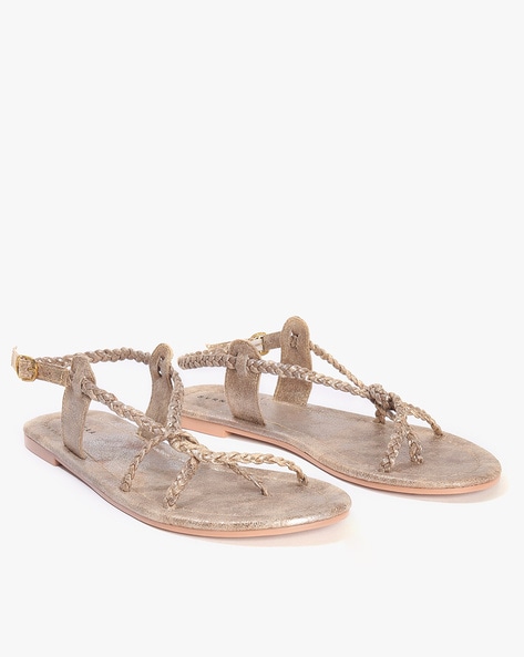 Micah Light Gold Lace-Up Flat Sandals | Summer shoes sandals flip flops,  Gold strappy sandals, Flat sandals