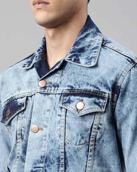Denim Jackets Men High Street Fashion Outwear Ripped Washed Denim Jacket  for Men - China Jackets and Coat price | Made-in-China.com