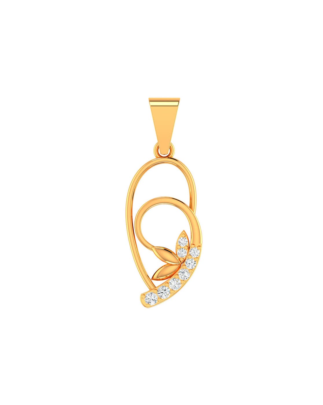 Buy Yellow Gold Necklaces & Pendants for Women by Zeya Online ...