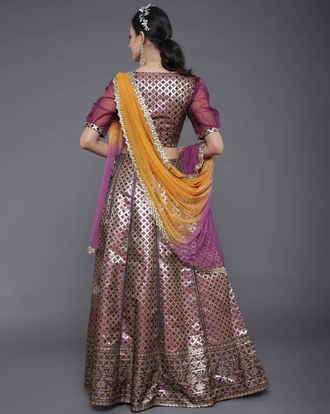 Trending | Purple Lehenga Style Designer Lehenga Choli, Purple Lehenga  Style Designer Lehengas and Purple Lehenga Style Ghagra Chaniya Cholis  online shopping