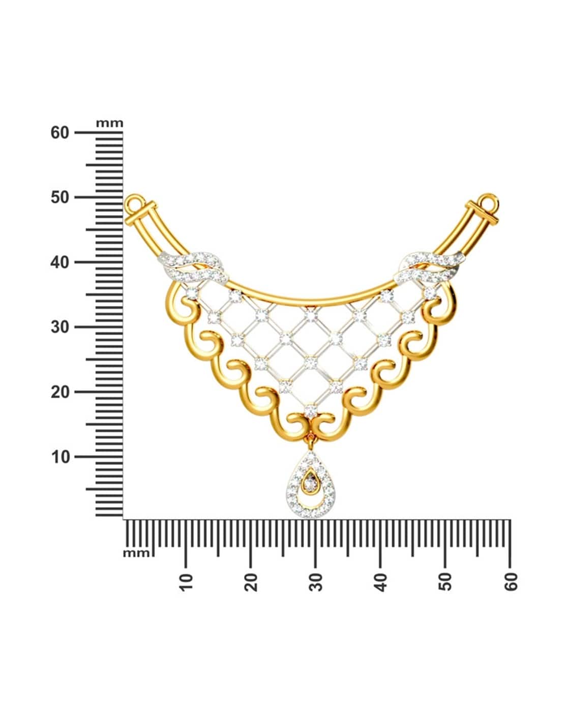 Diamond Pendant Pn Gadgil Diamond Mangalsutra Mangalsutra Pendant