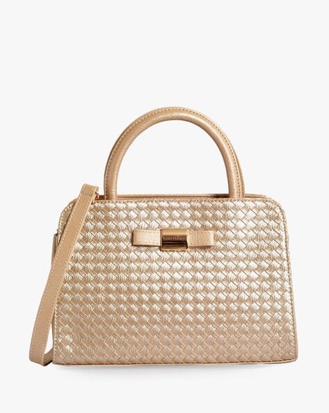 Buy KALIDIWoven Tote Bag, Women Macaron Soft Leather Weave Handbag Purse  Wrist Bag Large Capacity Work Shopping Travel Daily Online at  desertcartINDIA