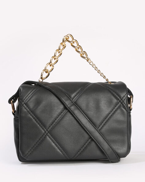 Chic Velvet Quilted Purse Black – Darling State of Mind