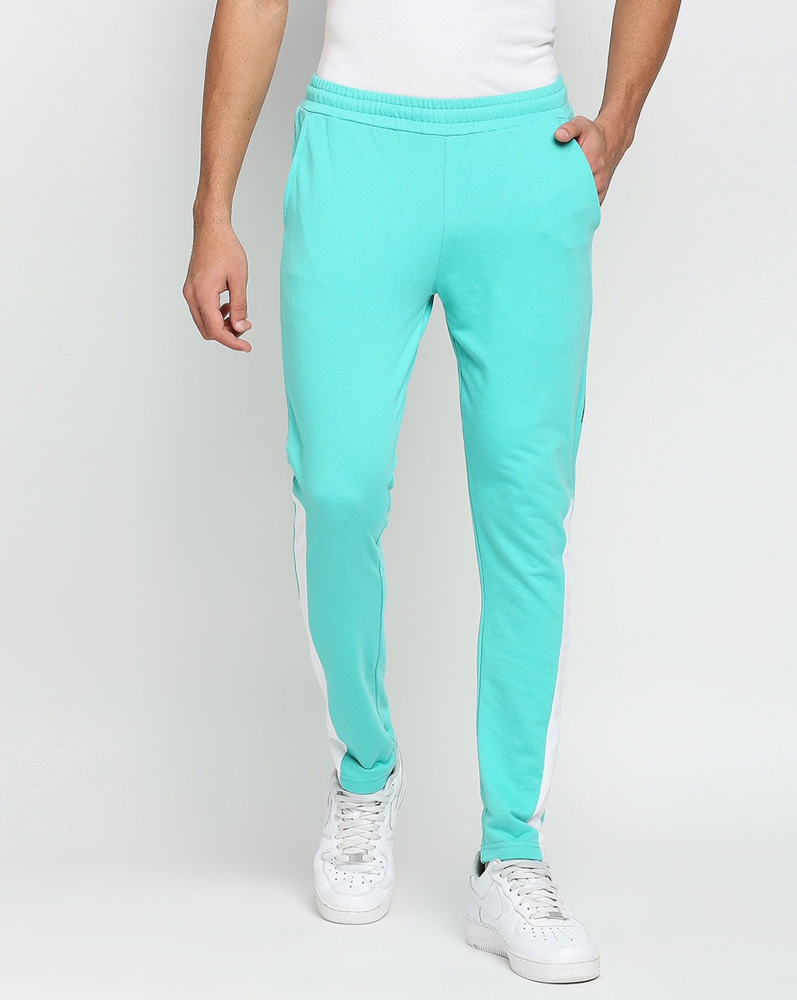 Buy RANBOLT - Light Blue Polyester Men's Trackpants ( Pack of 1 ) Online at  Best Price in India - Snapdeal