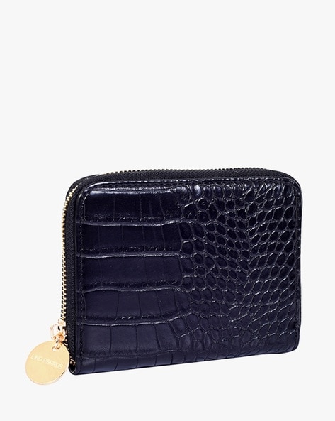 Buy Black Quilted Zip Purse Online - Accessorize India