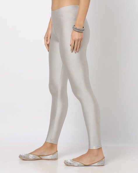 Buy KriSo Shimmer Legging ( Silver Colour ) Online @ ₹333 from ShopClues-donghotantheky.vn