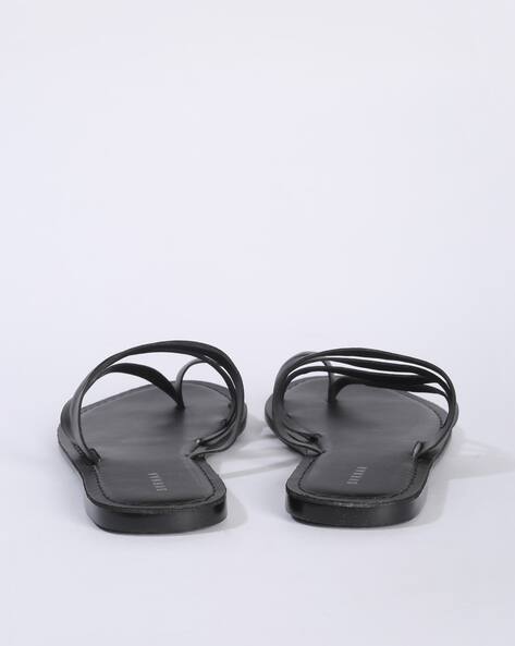 Women Toe-Ring Strappy Flat Sandals