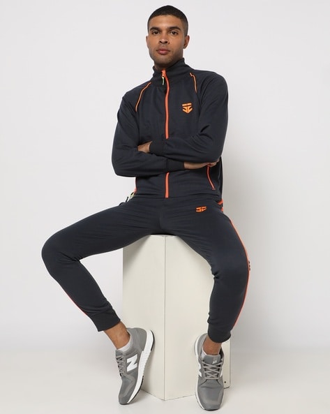 Tracksuit cheap zip pockets