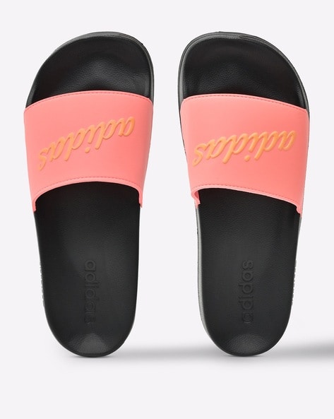 Adidas coral slides online