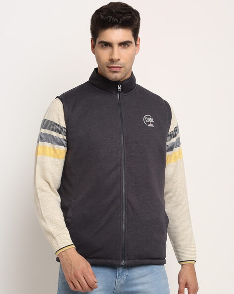 Cantabil Men's Navy Jacket