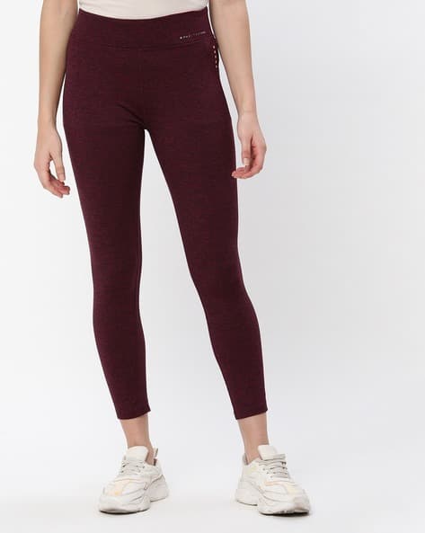 Fitted Sports Leggings with Elasticated Waist