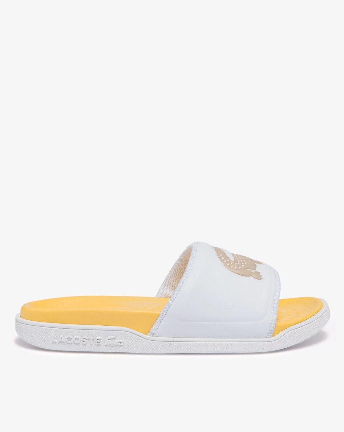 Womens discount sliders lacoste