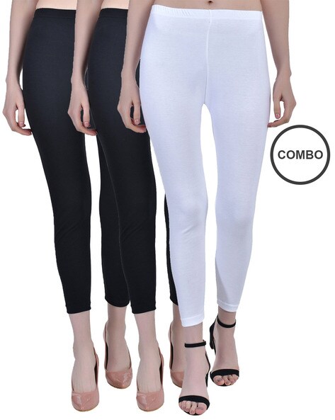 Spun Bamboo Women's Bamboo Viscose/Organic Cotton Capri Leggings - Yoga  Workout Comfort Fit Ultra Soft Breathable Pant Cream at Amazon Women's  Clothing store: Leggings Pants