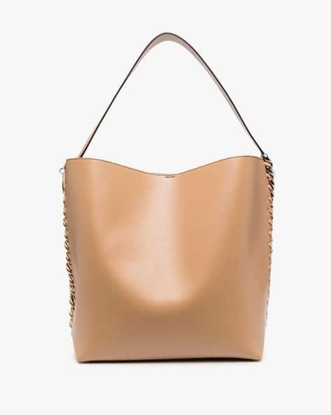STELLA MCCARTNEY Sand Alter Mat Frayme Bucket Bag