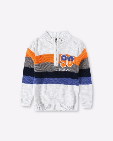 Boys zip online sweater