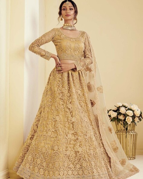 Cream colour Lehenga combination:Timeless Elegance with grace.