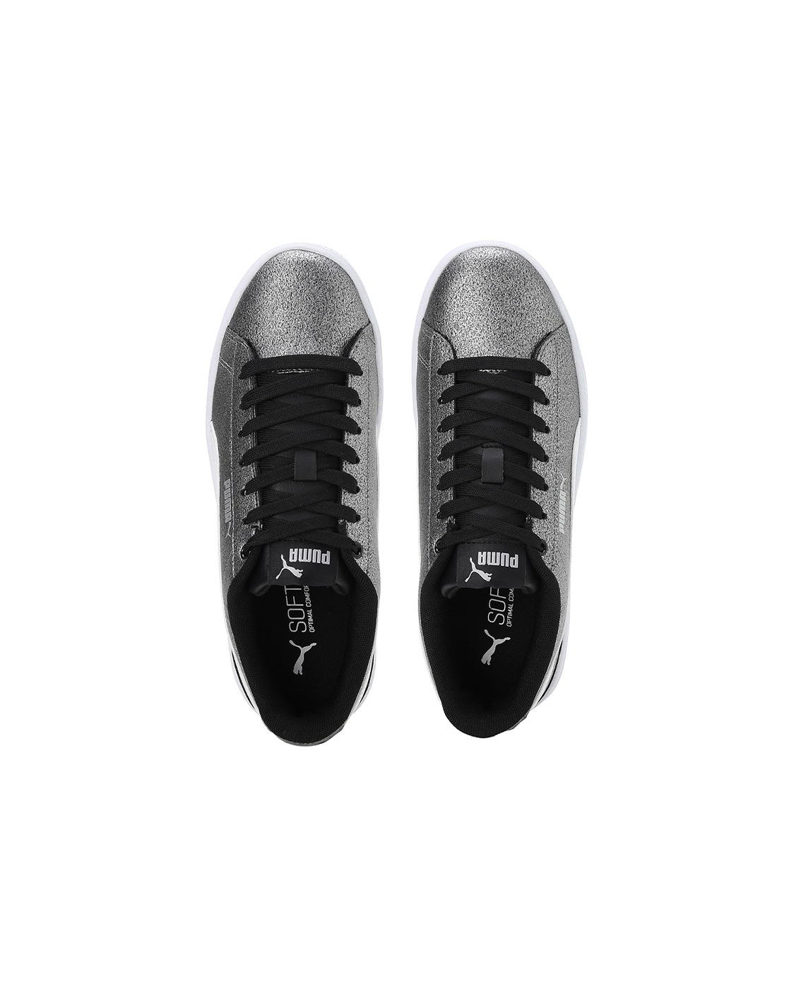 Buy Puma Black-Puma White-Puma Silver Casual Shoes for Girls by