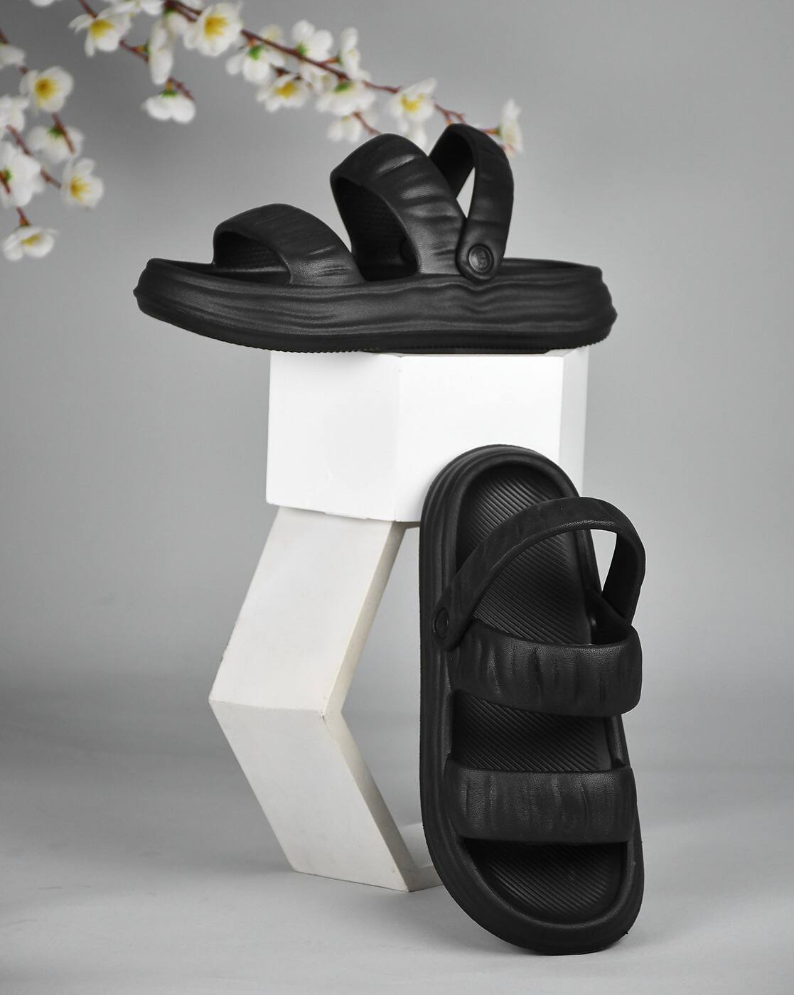 Padded Slingback Slip-On Slides - Main Image