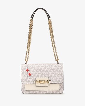 Buy Michael Kors Jet Set Charm Logo Print Shoulder Bag | Pink Color Women |  AJIO LUXE