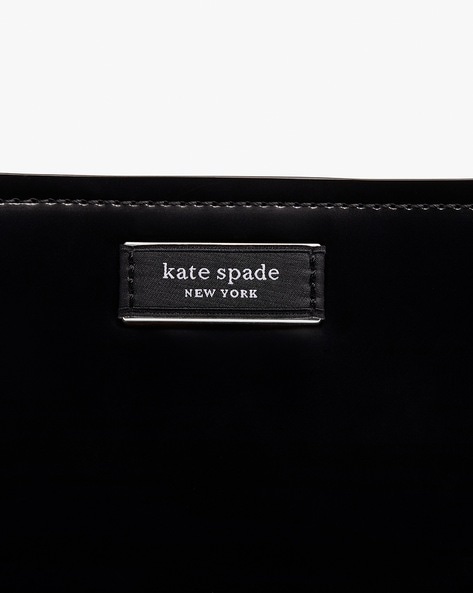 Kate spade New York small black shiny purse with