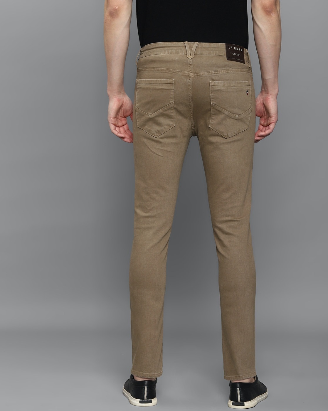 Buy Khaki Jeans for Men by LOUIS PHILIPPE Online