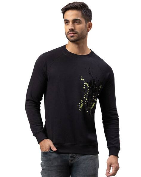 Buy Black Sweatshirt Hoodies for Men by Being Human Online